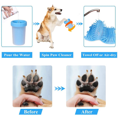 Pet paws cleaner 