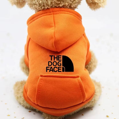 Autumn and Winter Sweater Cowboy Pocket Two-Legged Clothes Sports Wind Pet Clothes Dog Cat Pet Clothes Supplies