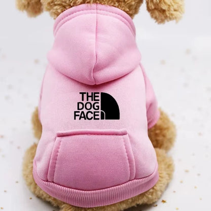 Autumn and Winter Sweater Cowboy Pocket Two-Legged Clothes Sports Wind Pet Clothes Dog Cat Pet Clothes Supplies