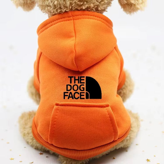 Autumn and Winter Sweater Cowboy Pocket Two-Legged Clothes Sports Wind Pet Clothes Dog Cat Pet Clothes Supplies