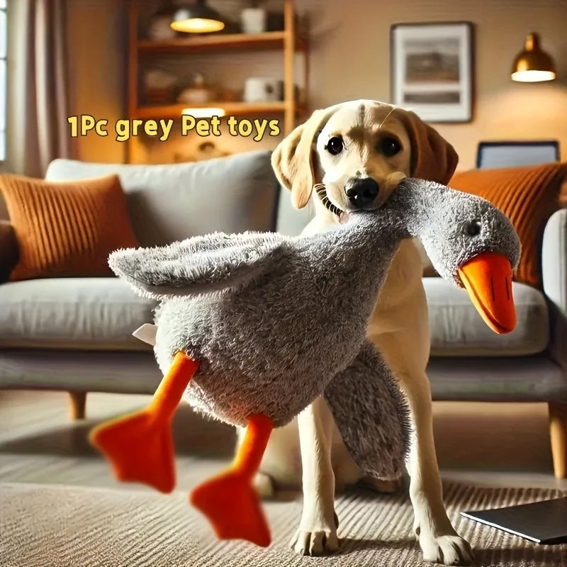 50cm Soft Colorful Duck Plush Toy for Cats and Dogs - Anxiety-Relieving Companion and Energy Release Gift