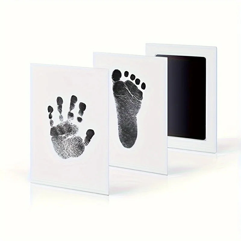 Pet Paw Print Commemorative Ink Pad，Dog or Cat Pet Owner Keepsake，Diy Inkless Handprints and Pet Pawprint Impression Making Kit