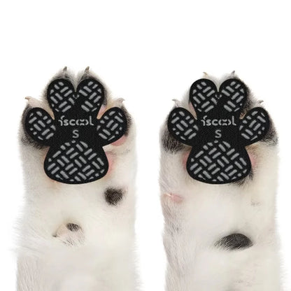 Heavy-Duty Dog Paw Grips - 4 Pack with Strong Adhesive for Slippery Surfaces Sturdy Dog Foot Pads - 4 Pack with Robust Adhesive