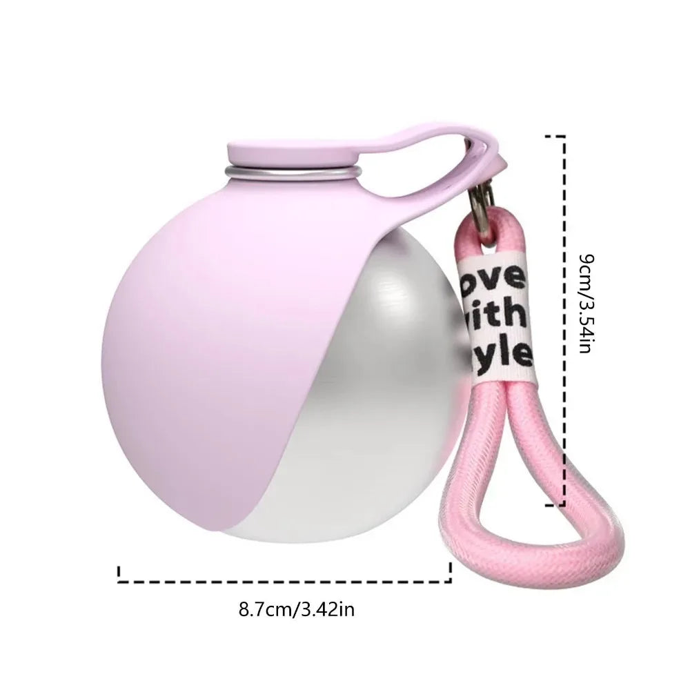 285ML Leak-Proof Feeder Bottle, Silicon Lightweight Travel Pet Supplies