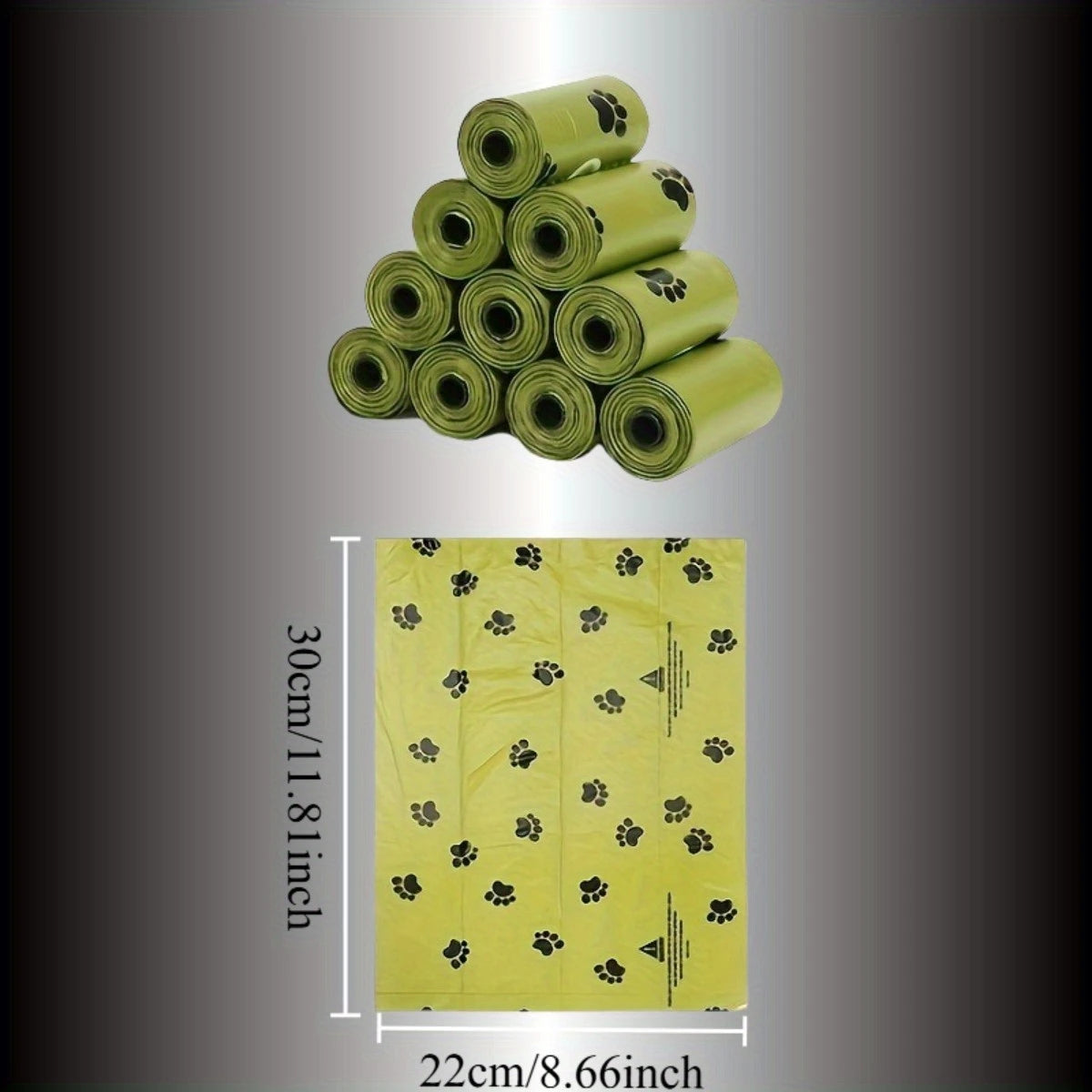 2-60Roll Bags Leak-Proof  for Cats and Dogs