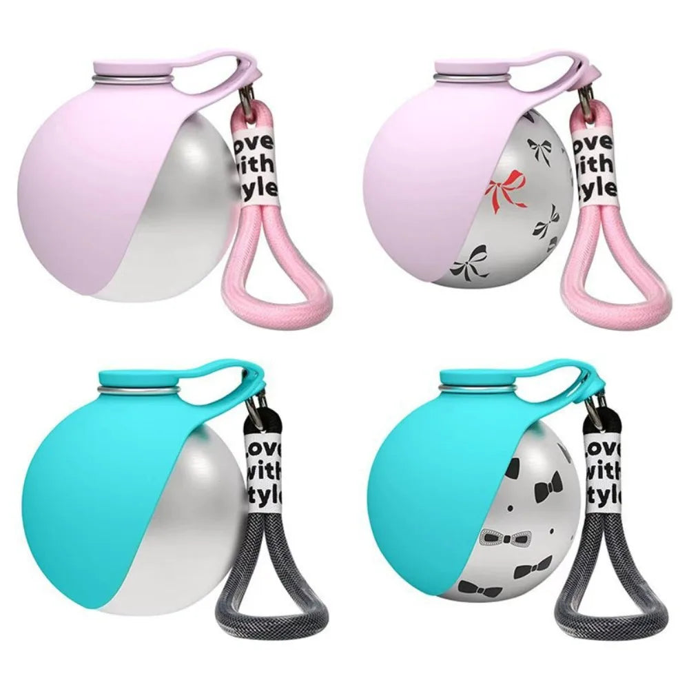 285ML Leak-Proof Feeder Bottle, Silicon Lightweight Travel Pet Supplies