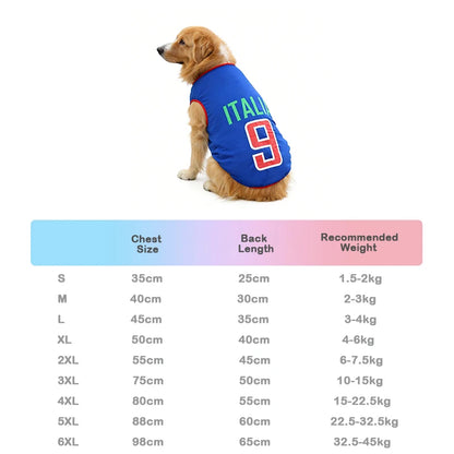 2026 Soccer Pet Football Jersey 