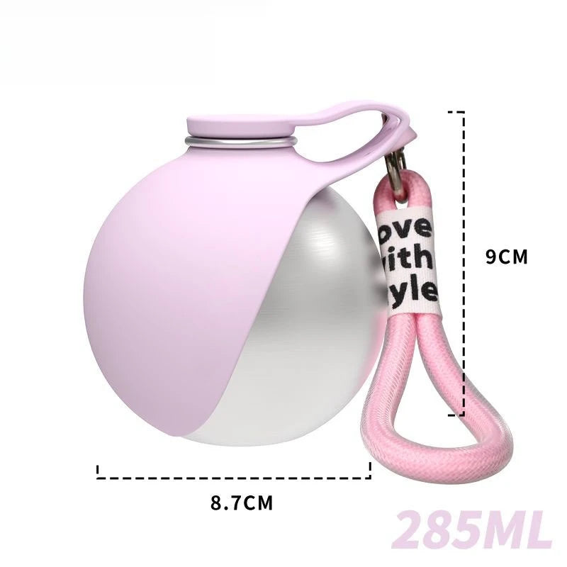 285ML Leak-Proof Feeder Bottle, Silicon Lightweight Travel Pet Supplies