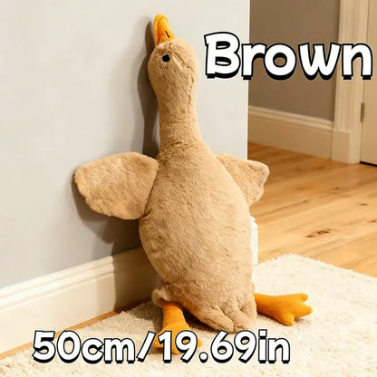 50cm Soft Colorful Duck Plush Toy for Cats and Dogs - Anxiety-Relieving Companion and Energy Release Gift